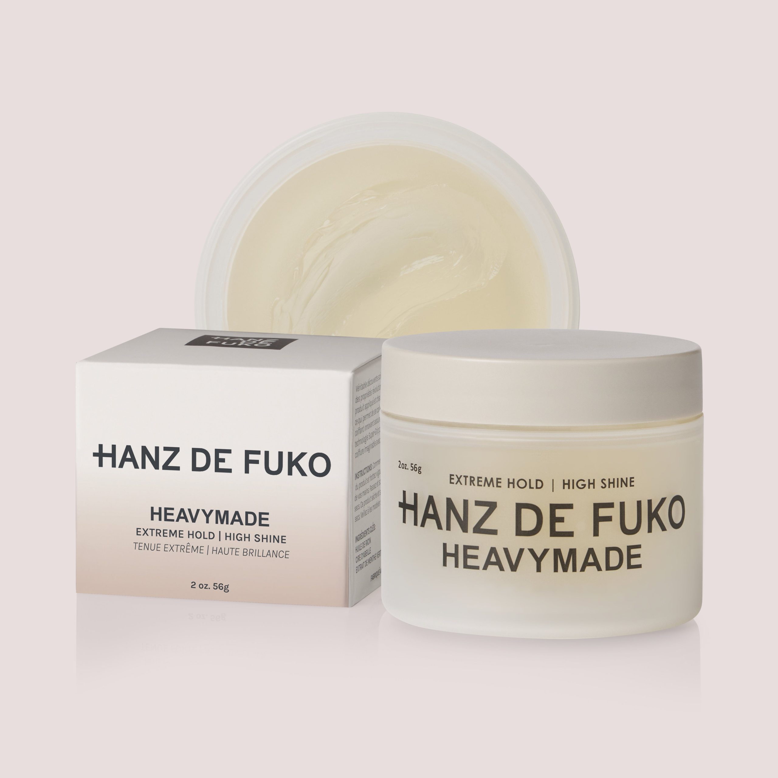 HEAVYMADE: Hair Styler - Extreme Hold. High Shine