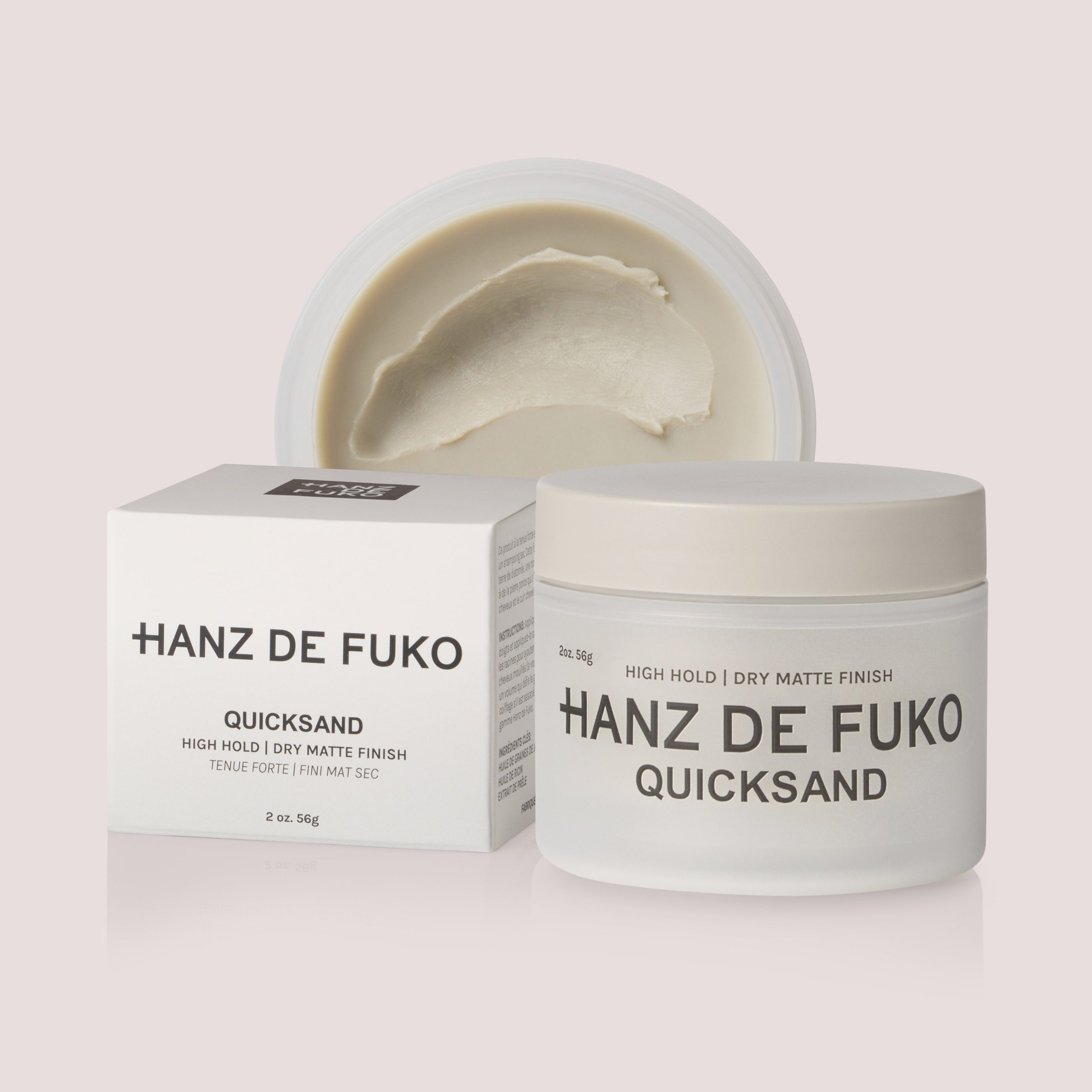 QUICKSAND: Hair Styler - High Hold. Dry Matte Finish