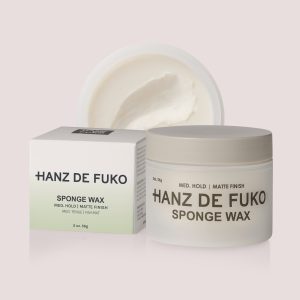 SPONGE WAX: Hair Styler - Medium Hold. Matte Finish
